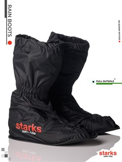 Дождевые бахилы STARKS  Rain Boots M (40-43) цельная подошва LC0090 - фото 10114