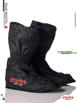 Дождевые бахилы STARKS  Rain Boots S (37-39) цельная подошва - фото 10119