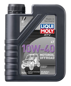 LiquiMoly HC-синт. мот. масло д/4-т мотоц. ATV 4T Motoroil Offroad 10W-40 (1л) 3013 - фото 10529