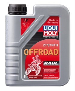 Liqui Moly Синт. мот. масло д/2-т. двиг. Motorbike 2T Synth Offroad Race L-EGD 1л 3063 - фото 10531