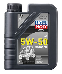 LiquiMoli HC-синт. мот. масло д/4-т.мотоц. ATV 4T Motoroil 5W-50 SN MA2 (1л.) 20737 - фото 10535