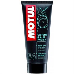 Motul E6 Chrome & Alu Polish Очиститель хрома и алюминия 100 мл 103001 - фото 10567