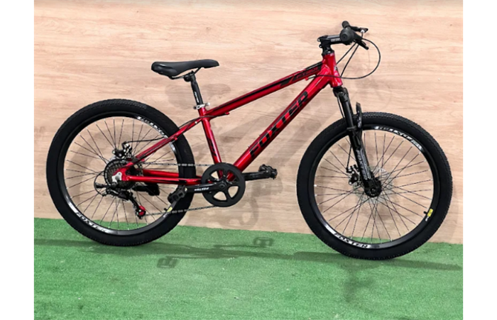 Велосипед FOXTER 24 FT 301 (красно-черный) - фото 11373