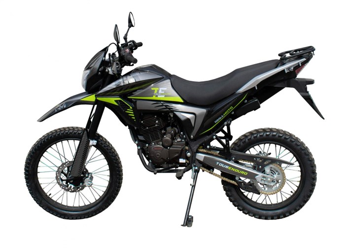 Мотоцикл Regulmoto TE (Tour Enduro) PR, 6 скоростей (Черный/ зеленый 5Gp9nf4cjsuuCLORu7zny3 - фото 18621
