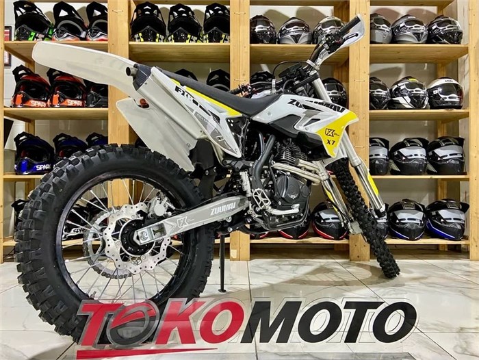 Мотоцикл эндуро ZUUMAV FX X7 FXR-250 жёлтый/белый OIVTITW6iQfTnZgWJRHvE3 - фото 18776