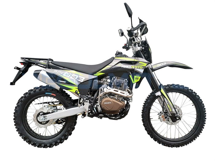 Мотоцикл Regulmoto Sport-003 PR черный/зеленый 2023 100003-21-1 - фото 20304