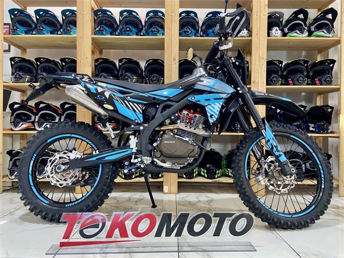 Мотоцикл Regulmoto ZR PR 4 valves черный/синий 300004-3 - фото 20429