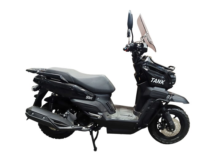 Скутер TOKISHI TANK-1 BLACK(тм) t5DRYNgehsGmMYrQ51YWK2 - фото 21586