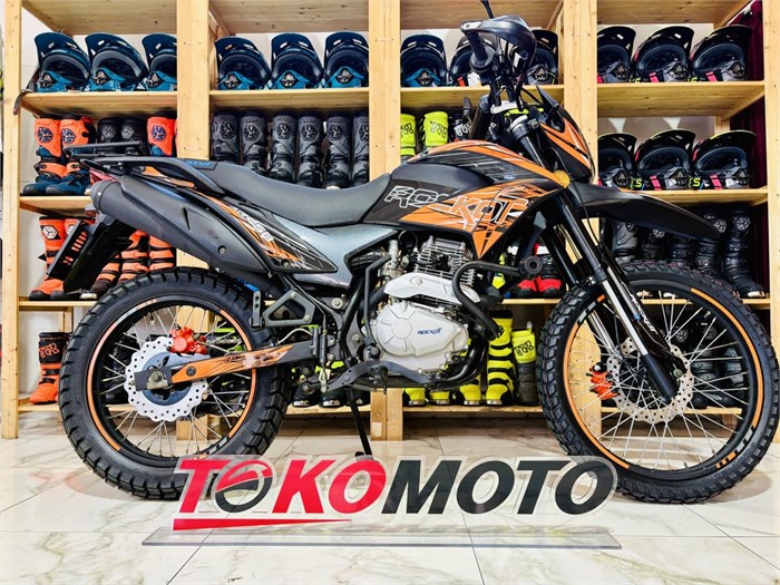 Мотоцикл эндуро ROCKOT XR250 (черный/оранжевый, 21/18, ЭПТС) 00000441442 - фото 22728
