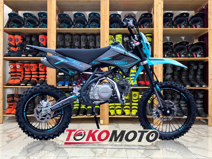 Питбайк Regulmoto SEVEN MEDALIST 17/14 Синий/ красный SRH-zw7hjid5Ridw-YPNa2 - фото 23482