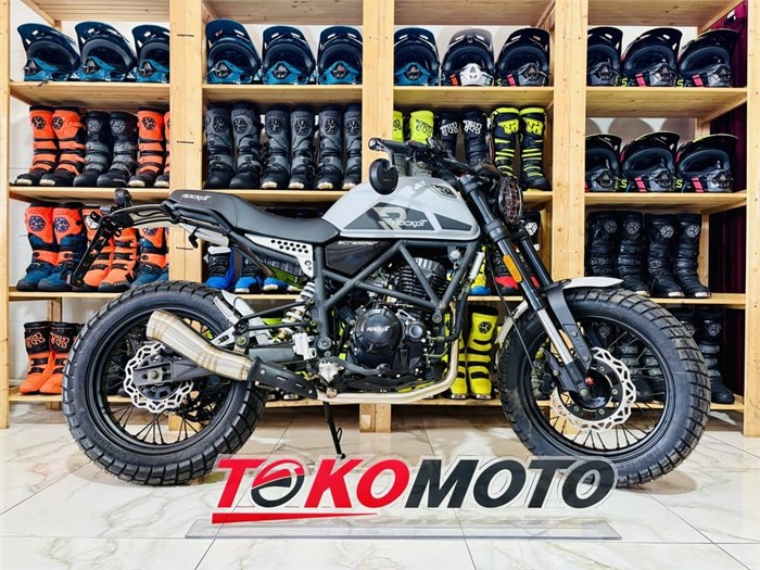 Мотоцикл дорожный ROCKOT SCRAMBLER (серый) ypq8P3WygC9D0IkYWeuz62 - фото 23770