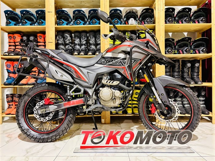 Мотоцикл турэндуро ROCKOT DAKAR 250 (171YMM, серый/красный, ЭПТС) 00000439063-1 - фото 24143