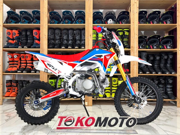 Питбайк MOTAX MX 125 (17/14) черный-белый-красный gYtDGH8zgISR3wgi9fsah3 - фото 24246