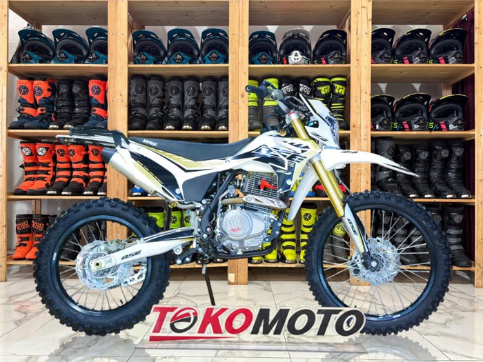 Кроссовый мотоцикл BSE Z3 250e Gold White 21/18 B0Z3KB125HWH3 - фото 24600