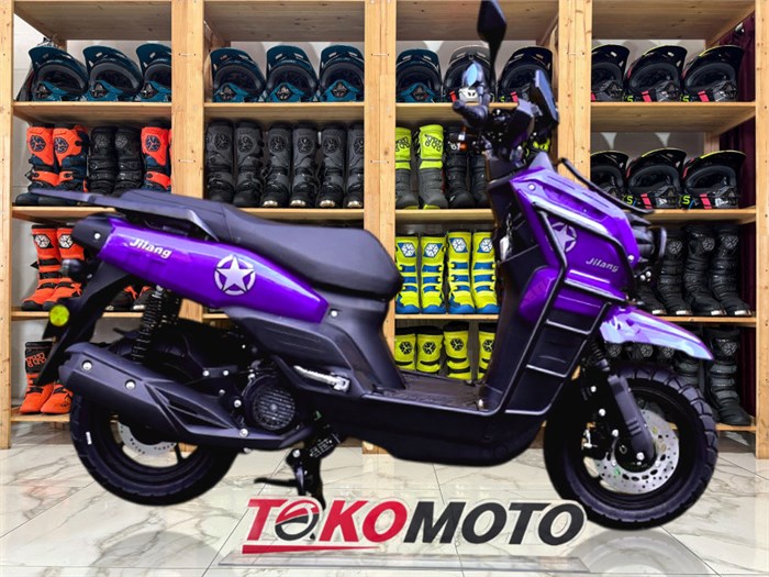 СКУТЕР JILANG ТАНК 150 (48СС) фиолетовый LM48-A с ЭБУ RD0096-EX5962