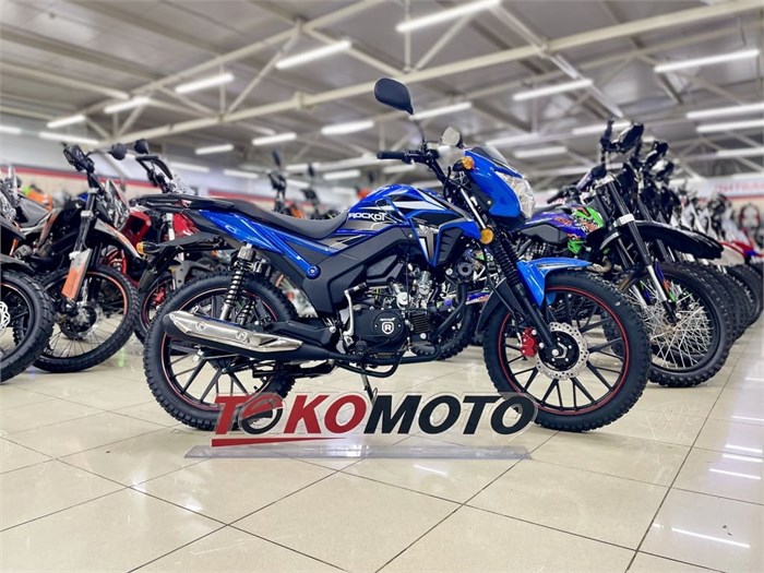 Мопед ROCKOT ALPHA CITY M-12 (синий глянцевый) 00000441448