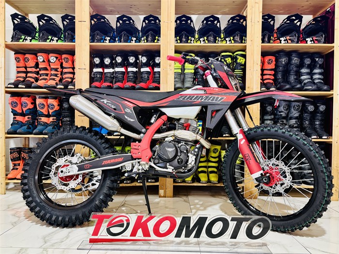 Мотоцикл эндуро ZUUMAV K6Н (красный) 55115