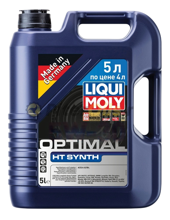LIQUI MOLI HC-синт. мот. масло Optimal HT Synth 5W-30 A3/B3 (5л) 39010