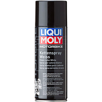 LiquiMoli Белая цепная смазка д/мотоц Raceing Kettenspray weiss (0,4л) 125995