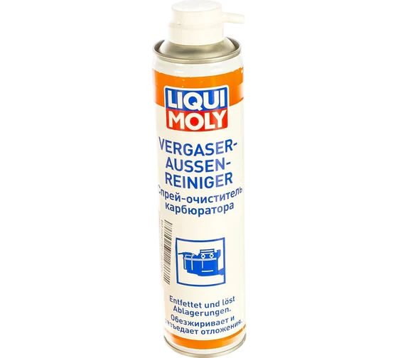 3918 LiquiMoly Спрей-очиститель карбюратора Vergaser-Aussen-Rein (0,4л) Vfef3oORgRMio623bnobu0
