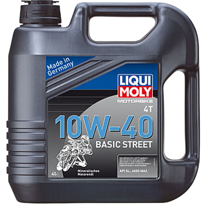 LiquiMoli Мин.мот.масло д/4-т.мотоц Motorbike 4T Basic Street 10W-40  (4л.) 3046