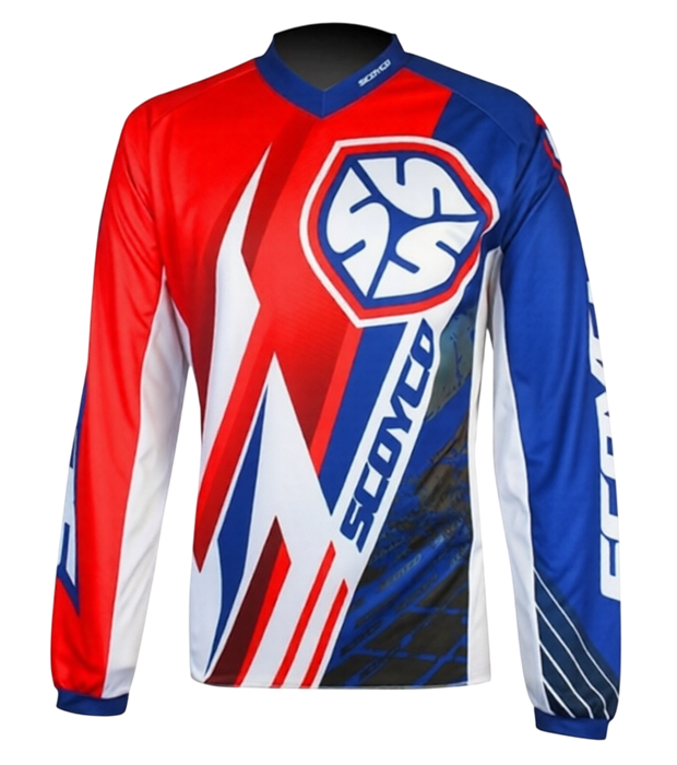 Джерси Scoyco T203 (красный) размер: 2XL К1-00001799