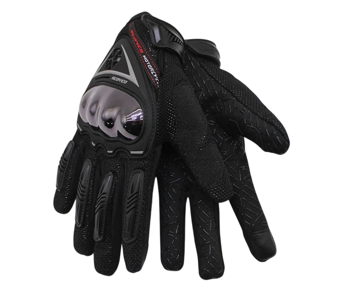 Мотоперчатки SCOYCO MC44 (L, черный, Touch Screen, Anti-Slip) RM-437197