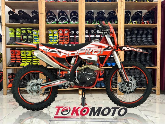 Мотоцикл эндуро ROCKOT GS 7 Tribute 2.0 (250cc, 172FMM-5 (PR250), 21/18) 00000441600