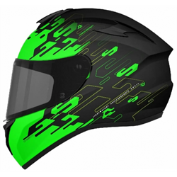 Шлем MT FF106 TARGO ROUGAT matt fluo green S - фото 7413