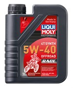 LiquiMoly Синт. мот. масло д/4-т. мотоц. Motorbike 4T Synth Offroad Race 5W-40 1л 3018-1