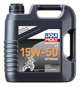 LiquiMoli HC-Синт. мот. масло Motorbike 4T Offroad 15W-50 SL (4л) 3058