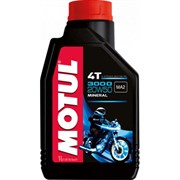 Motul Масло 4Т мото мин 20W50 3000 SJ, MA2 /1L/ 107318