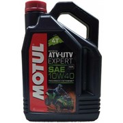 Масло Motul ATV-UTV EXPERT 4T 10W40 4л. 112786