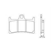 Колодки Brenta, керамика FT 5094 00-00000903