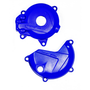 Защита крышек двигателя пластик (компл. 2 шт.) OTOM ZS 172FMM (CB250-F) синяя