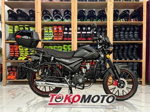 Мопед ROCKOT ALPHA TOURIST M-12 (черный глянцевый) 00000433940