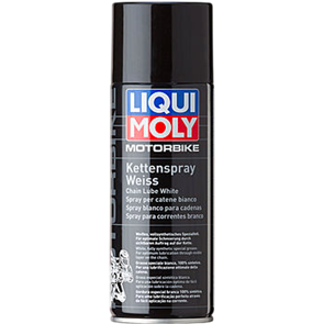 LiquiMoli Белая цепная смазка д/мотоц Raceing Kettenspray weiss (0,4л) 125995