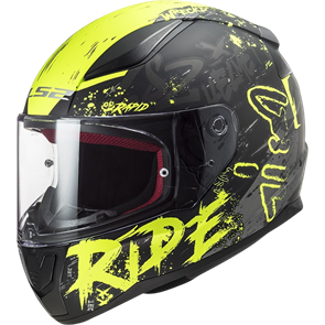 Шлем LS2 FF353 RAPID NAUGHTY Matt Black Hi-Vis Yellow M iQ6qXtH6gw3ueTRsDOo4G3