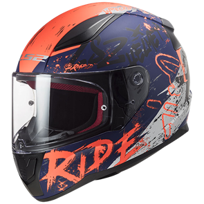 Шлем LS2 FF353 RAPID NAUGHTY Matt Blue Fluo Orange M tjMBbLisjiA5AbKCXcFoP0