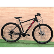 Велосипед FOXTER 29 FT 2.2  рама 19 (черно-красный)