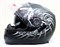 Шлем (интеграл) MI 166 Черный Тип 17 L MICHIRU (с солнцезащ. стеклом) - фото 10916