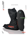 Дождевые бахилы STARKS  Rain Boots S (37-39) черные LC0090-3