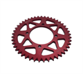 Звезда ведомая аллюминиевая питбайк 428-45T красная SM-PARTS 020176-687-9799