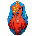 Шлем кроссовый JUST1 J39 THRUSTER(синий/оранжевый/белый мат.) (M) 1560035-880-2091