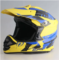 Мотошлем RACER JK316 синий/жёлтый (M) - фото 12926
