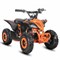 Детский электроквадроцикл Sneg Leto R Orange - фото 7259