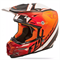 Шлем FLY RACING F2 CARBON FASTBACK оранж/черн/бел. глянц. L - фото 7429